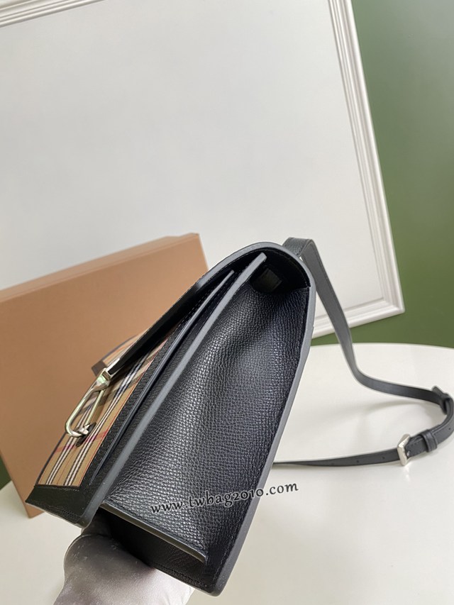 Burberry專門店新款Vintage復古格紋斜背包 巴寶莉肩背女包 yxb1469
